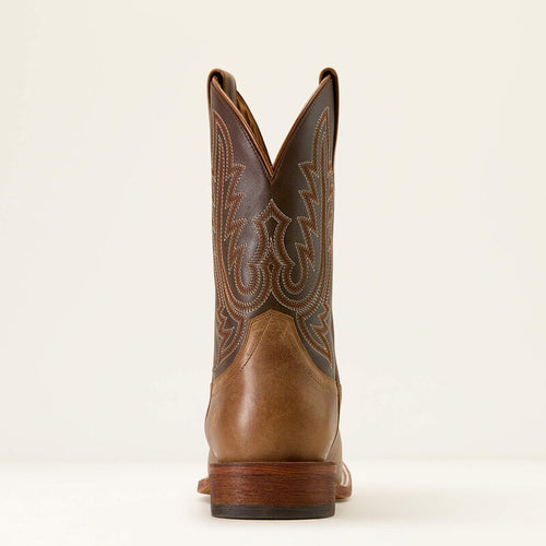 Ariat Men's County Roads Wide Square Toe Cowboy Boot, 10074250