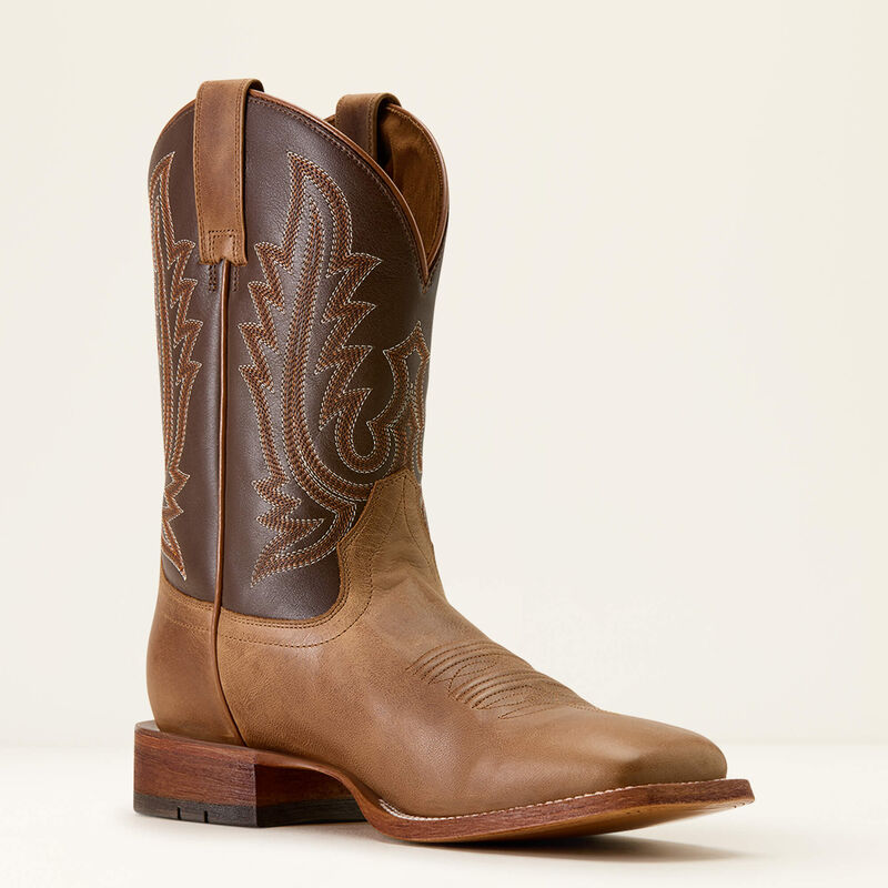 Ariat Men's County Roads Wide Square Toe Cowboy Boot, 10074250