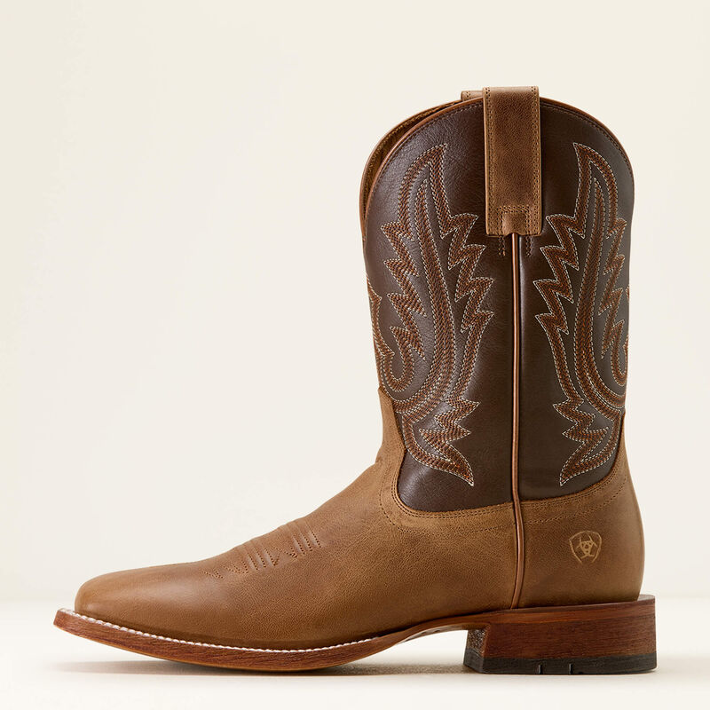 Ariat Men's County Roads Wide Square Toe Cowboy Boot, 10074250
