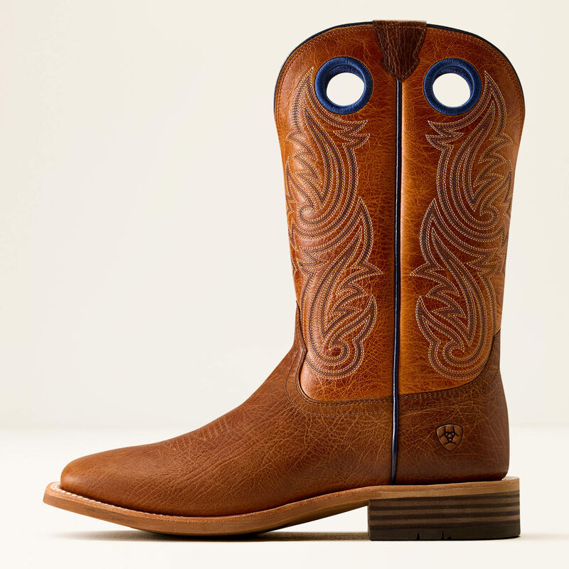 Ariat Men's Highland Toughstock Wide Square Toe Cowboy Boot, 10074256