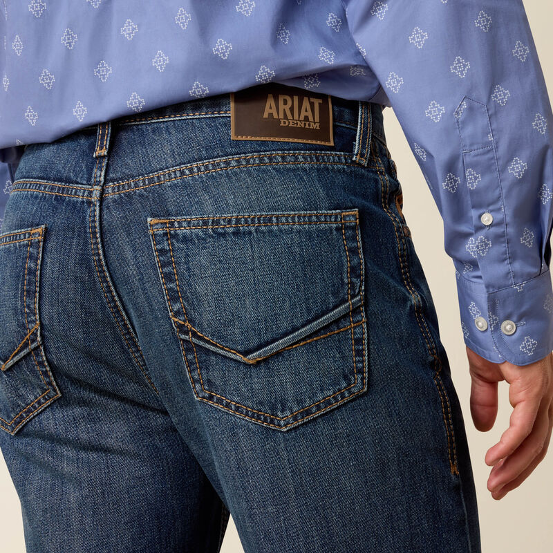 Ariat Men's M7 Slim Adam Classic Rise Straight Leg Jeans, 10074795