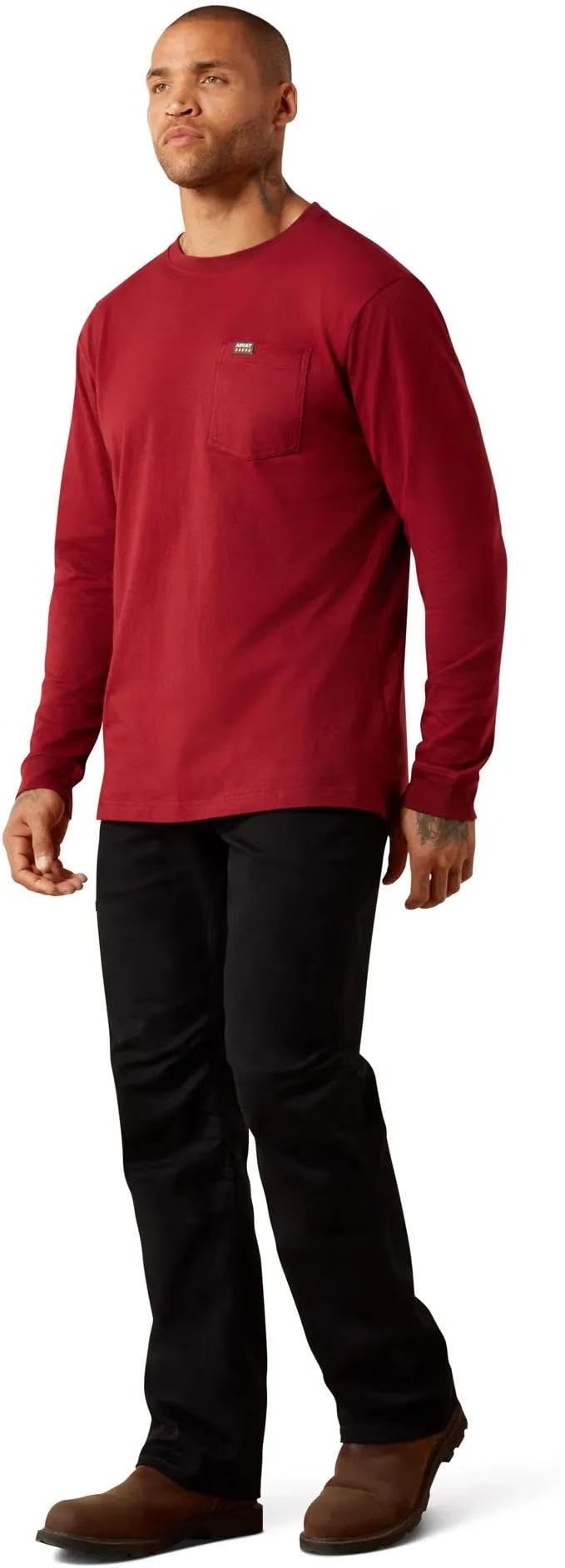 Ariat Men's Rebar Cotton Strong Pocket T-Shirt, 10078915