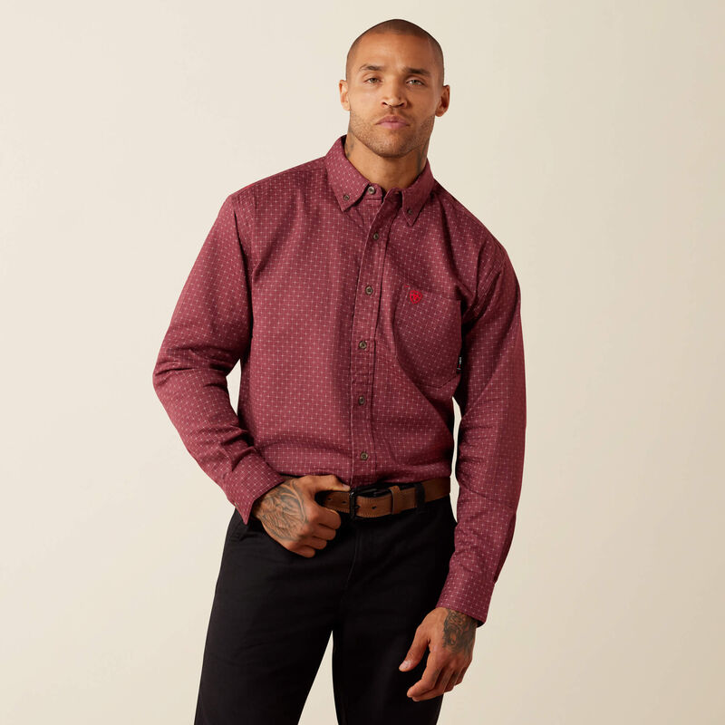 Ariat Men's FR Logan Work Shirt, 10079072