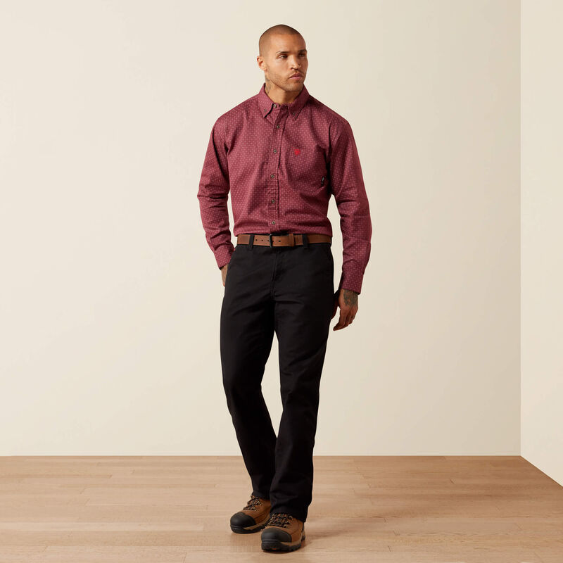 Ariat Men's FR Logan Work Shirt, 10079072