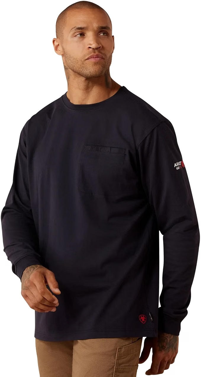 Ariat Men's Fr Air Graphic Logo Long Sleeve T-Shirt, 10079147