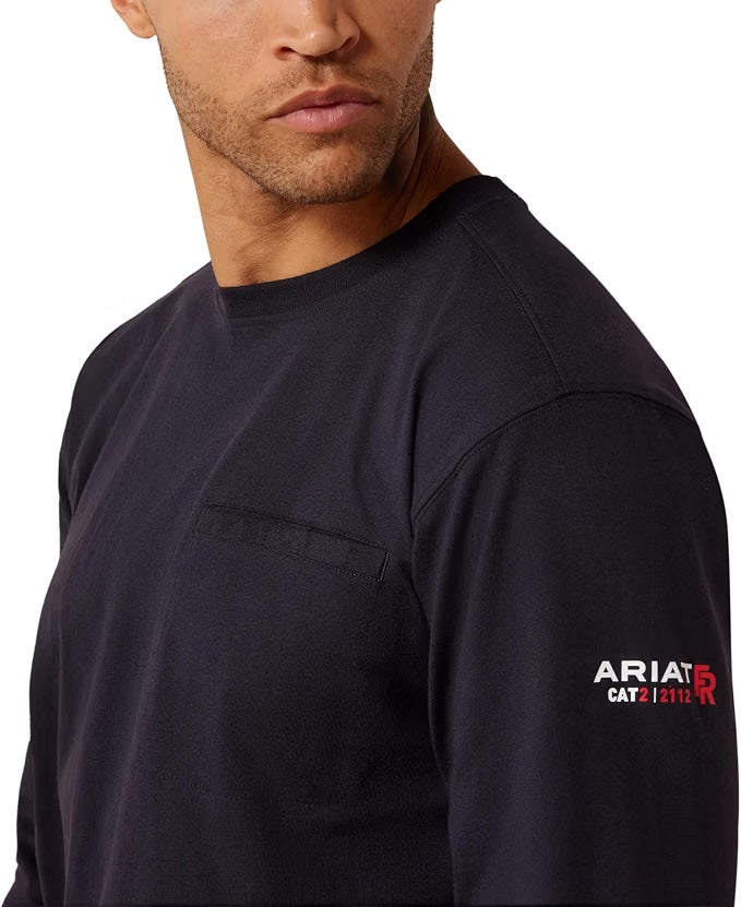 Ariat Men's Fr Air Graphic Logo Long Sleeve T-Shirt, 10079147