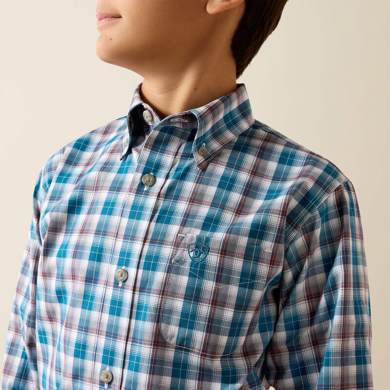 Ariat Kids Pro Series Walter Classic Fit Shirt, 10079358