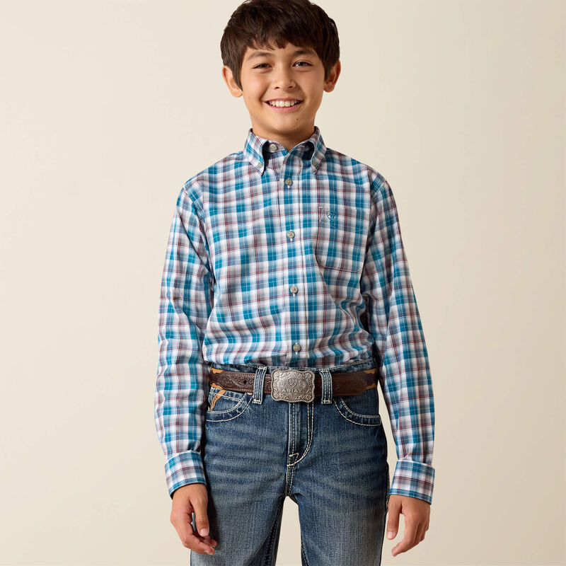 Ariat Kids Pro Series Walter Classic Fit Shirt, 10079358