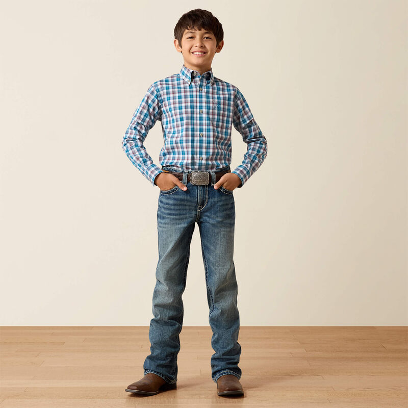 Ariat Kids Pro Series Walter Classic Fit Shirt, 10079358