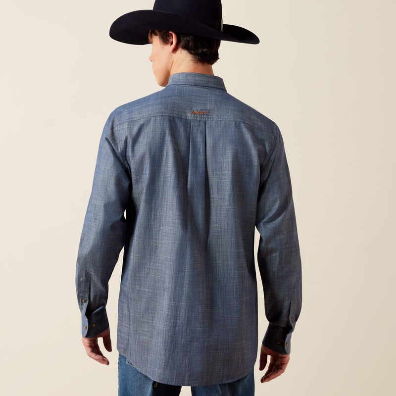 Ariat Men's Team Logo Twill Fitted Shirt, 10079641