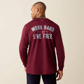 Ariat FR Work Hard Live Free T-Shirt, 10079791