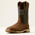 Ariat Men's Activator Patriot Wide Square Toe Steel Toe Work Boot, 10080468