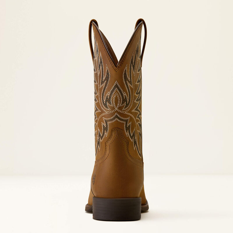Ariat Men's Sport Stockman U Toe Cowboy Boot, 10080534
