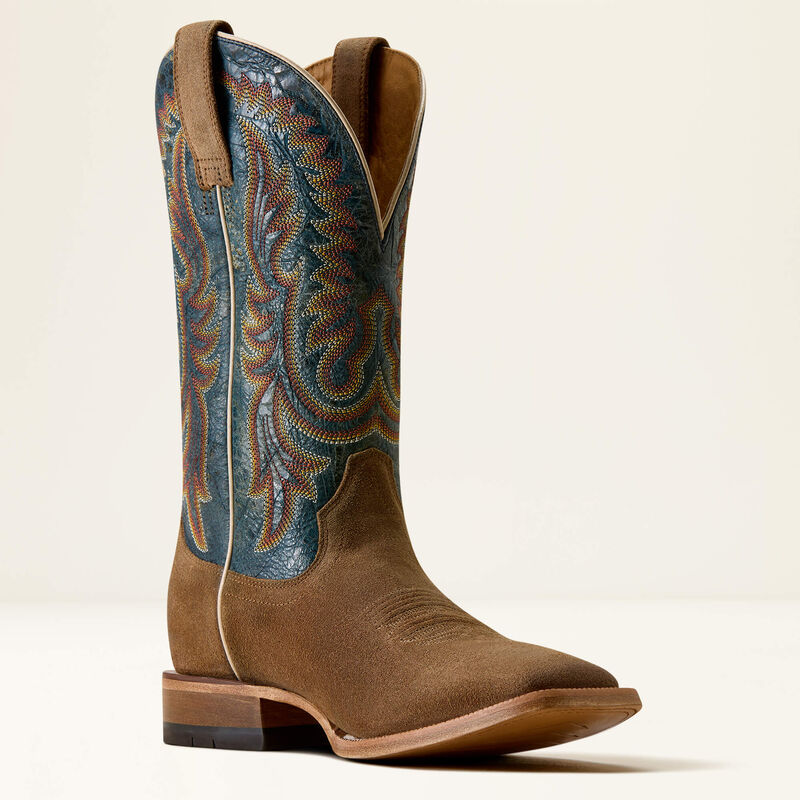 Ariat Men's Slatewood Wide Square Toe Cowboy Boot, 10080542