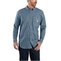 Carhartt FR Force Sun Defender™ LS Shirt, Steel Blue 104138-437