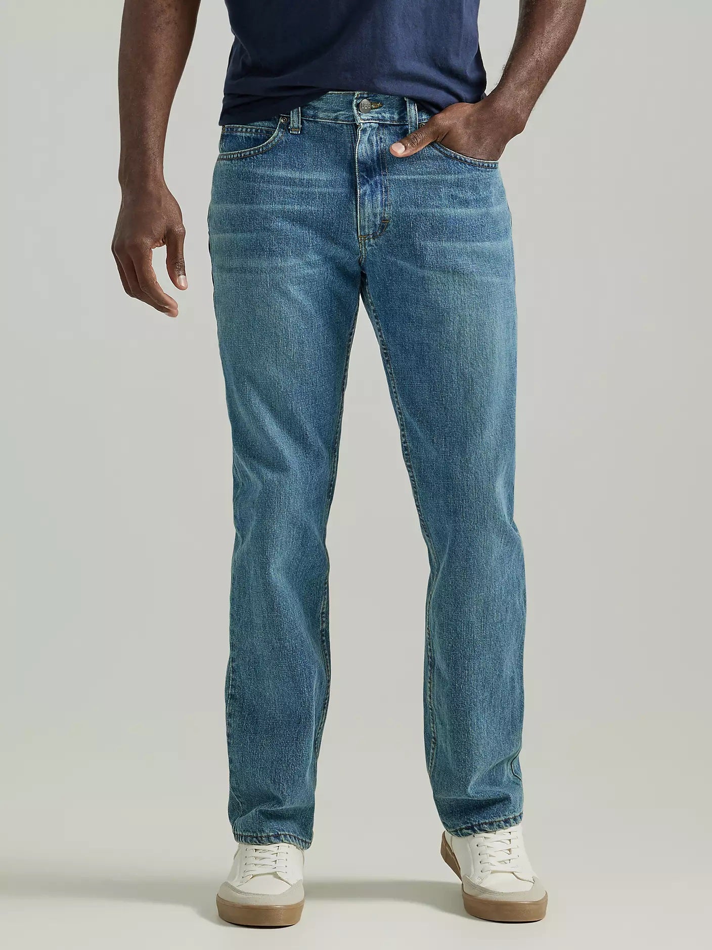 Lee Men's Men's Legendary 100% Cotton Regular Straight Jean, 112339184