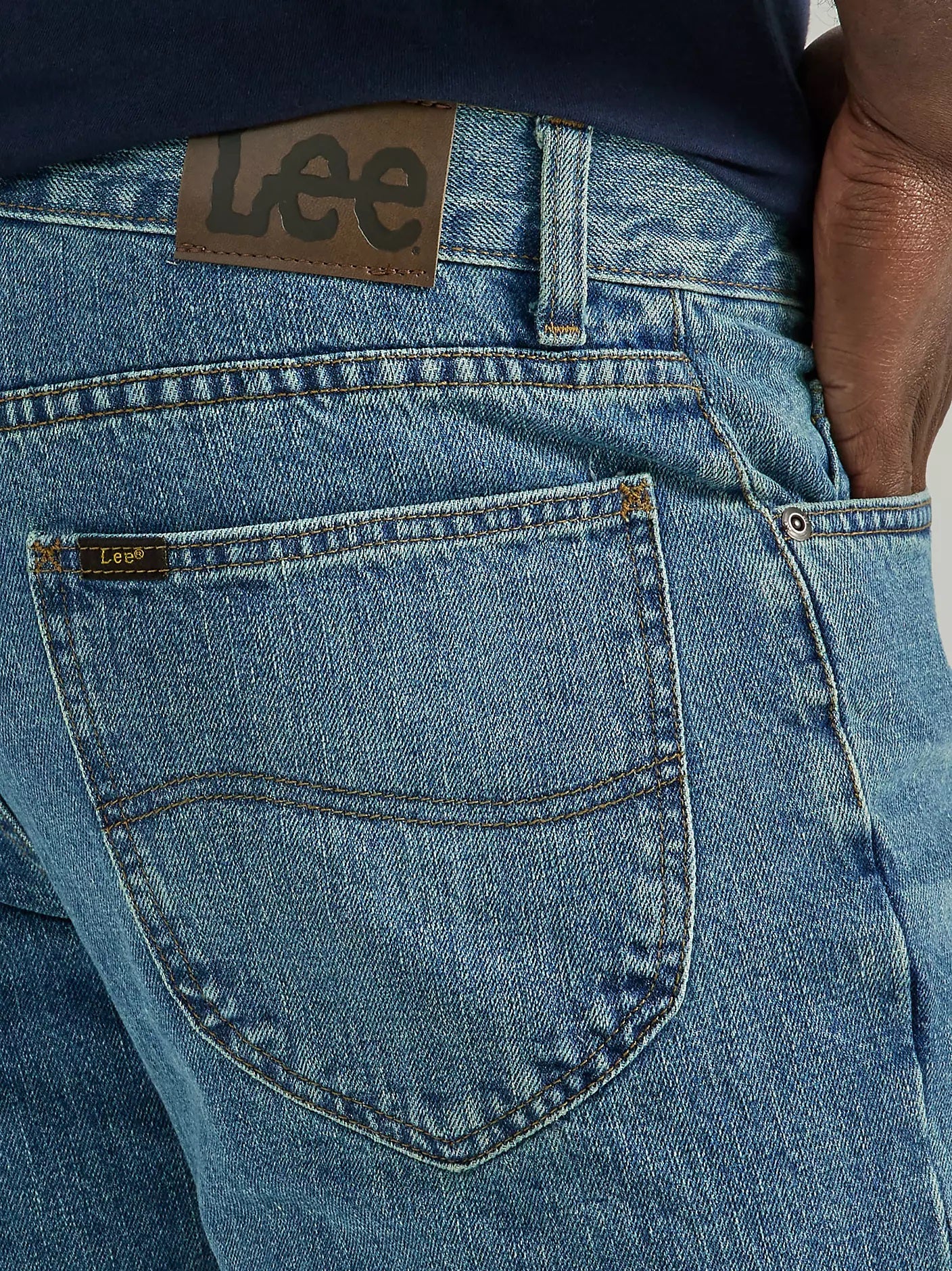 Lee Men's Men's Legendary 100% Cotton Regular Straight Jean, 112339184
