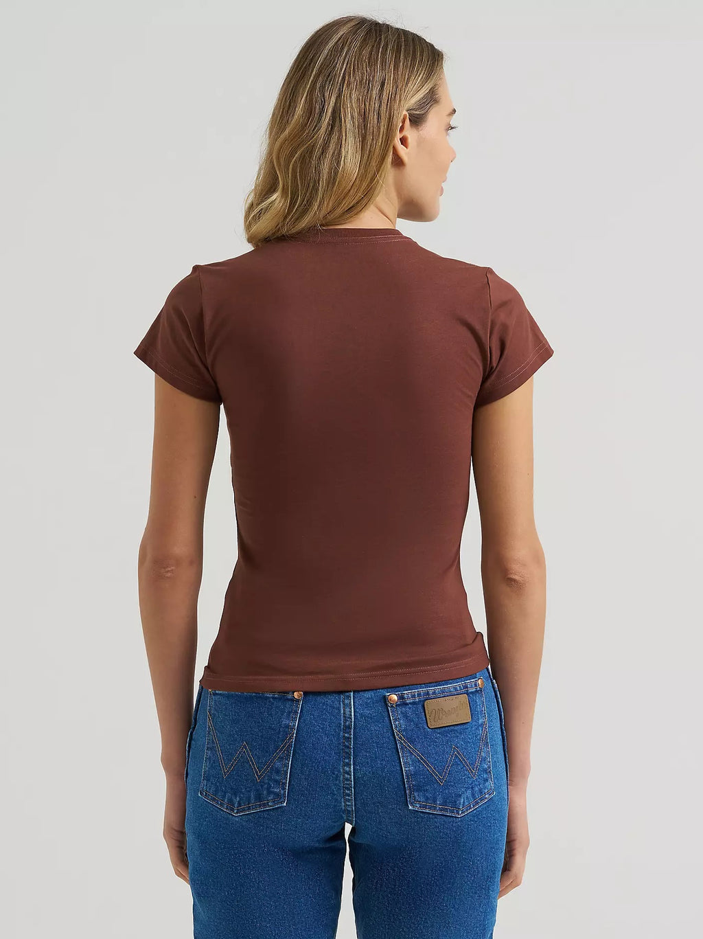 Wrangler Rodeo Queen Shrunken Band Tee, 112384060