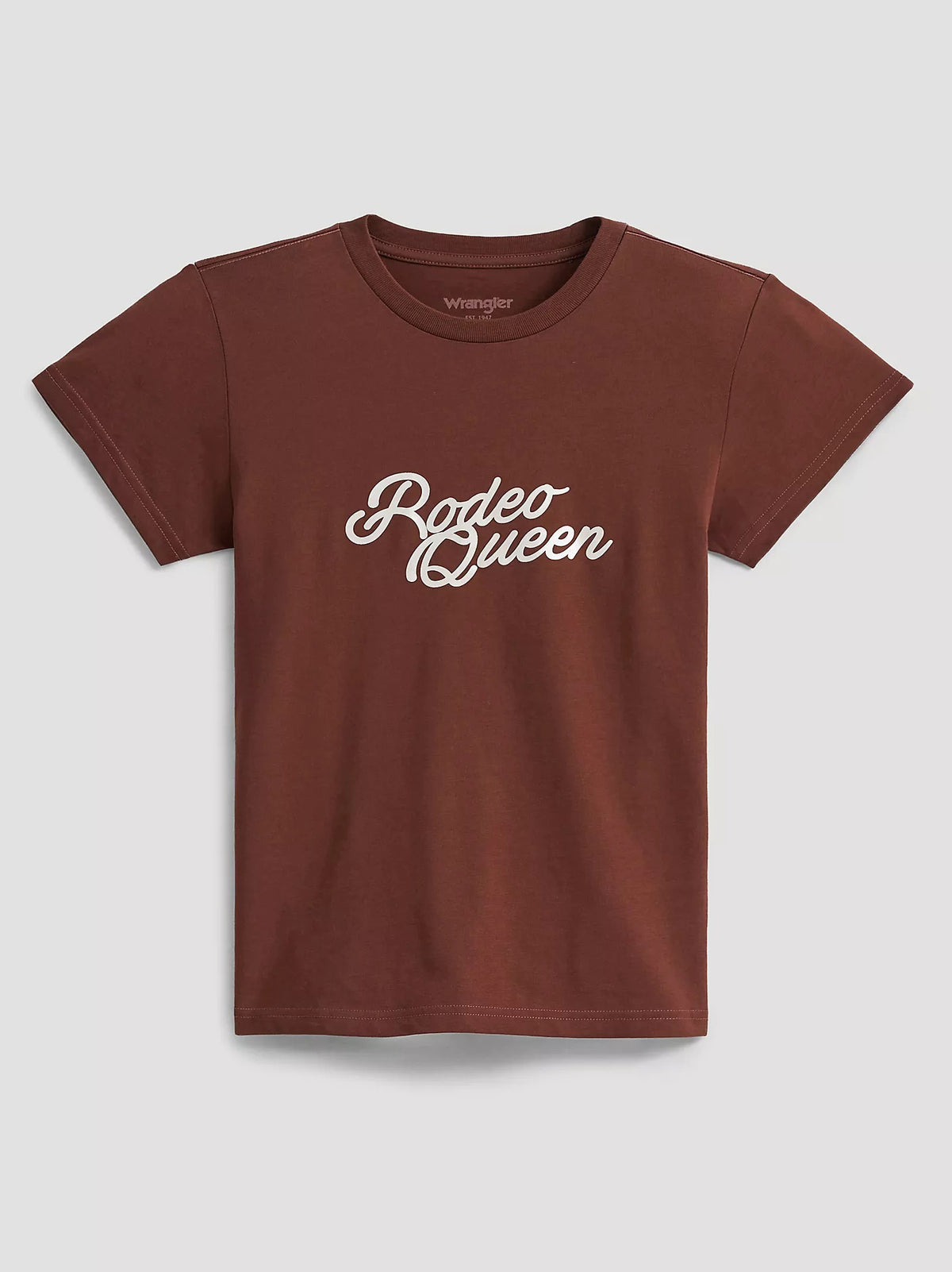 Wrangler Rodeo Queen Shrunken Band Tee, 112384060