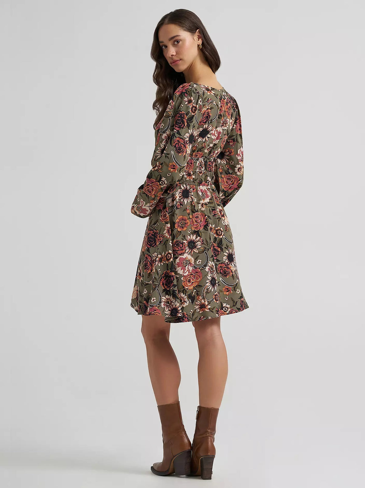Wrangler Women's Wrangler Floral Smocked Dress, 112385317