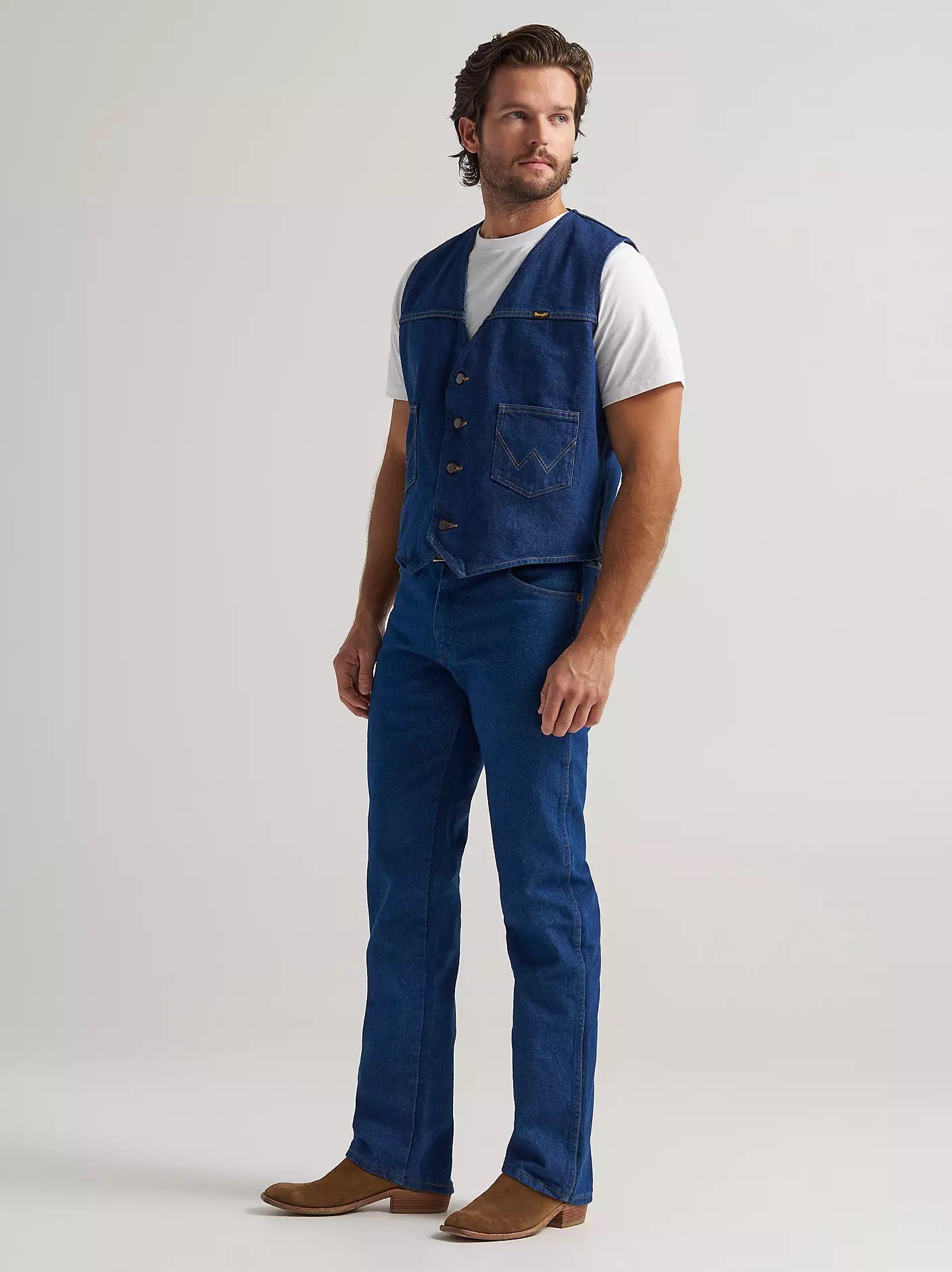Wrangler® Cowboy Cut® Original Fit Jean, Prewashed Indigo 13MWZPW
