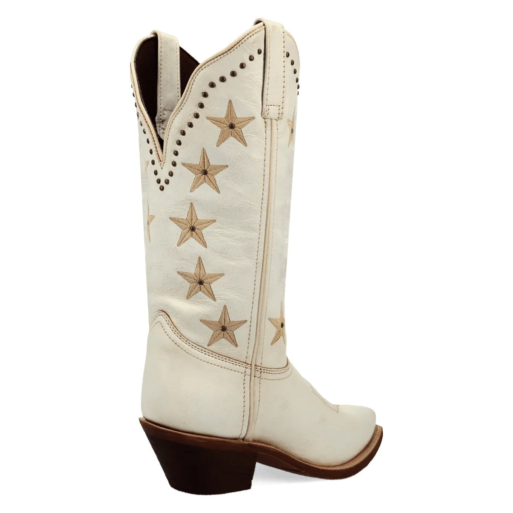 Laredo Women's Serenade Patriotic Snip Toe Pull On Casual Boots, 20091