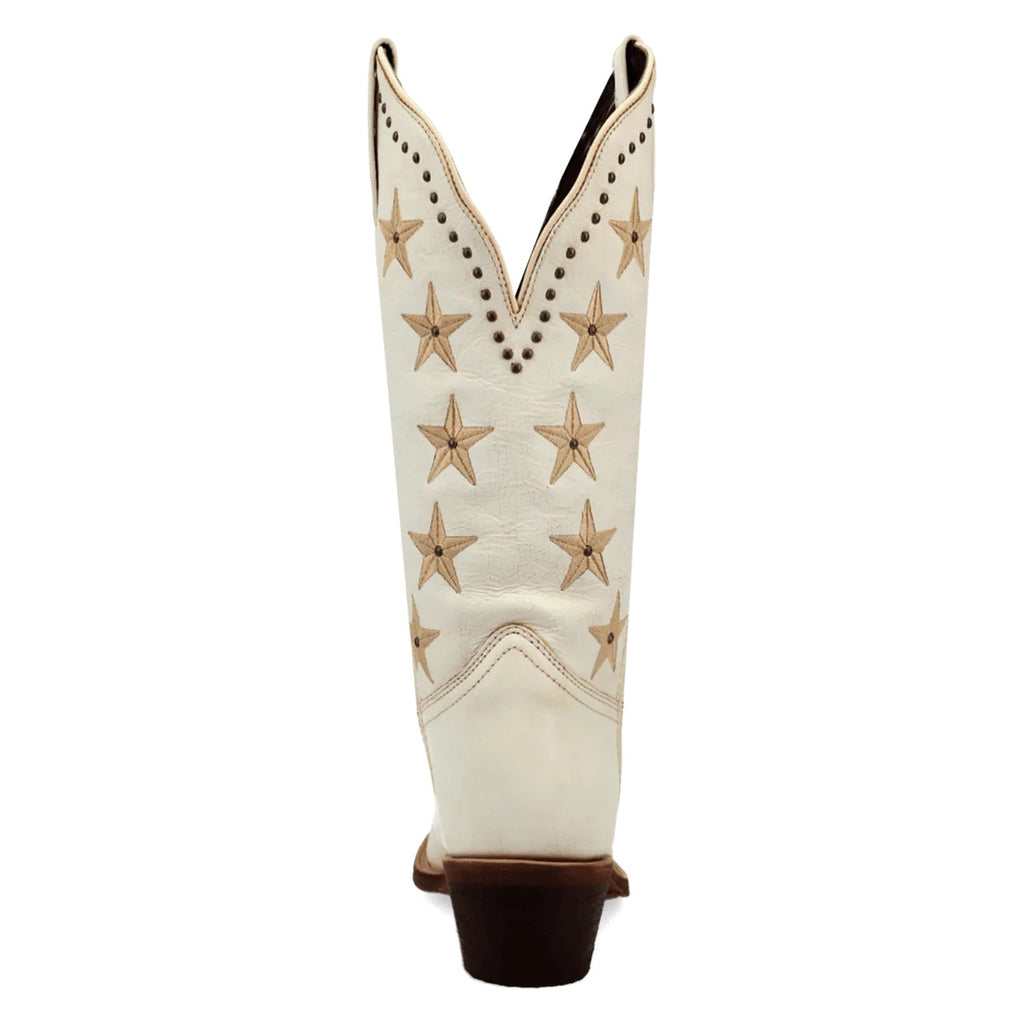 Laredo Women's Serenade Patriotic Snip Toe Pull On Casual Boots, 20091