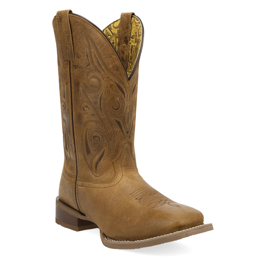 Laredo Womens Emberlynn Square Toe Boots, 2032