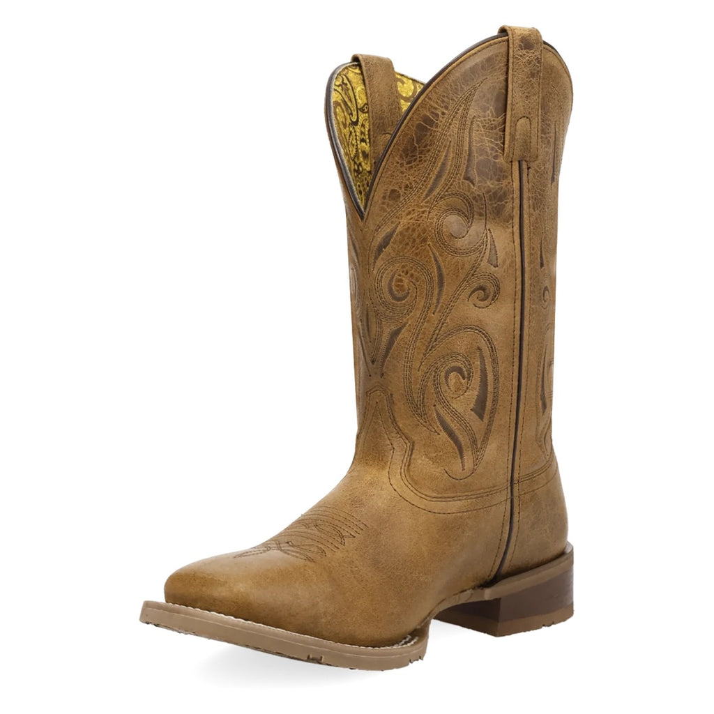 Laredo Womens Emberlynn Square Toe Boots, 2032