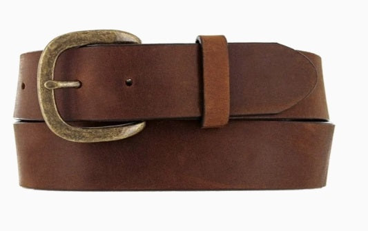 Men's Justin Work Basic Belt, Bark 232BD