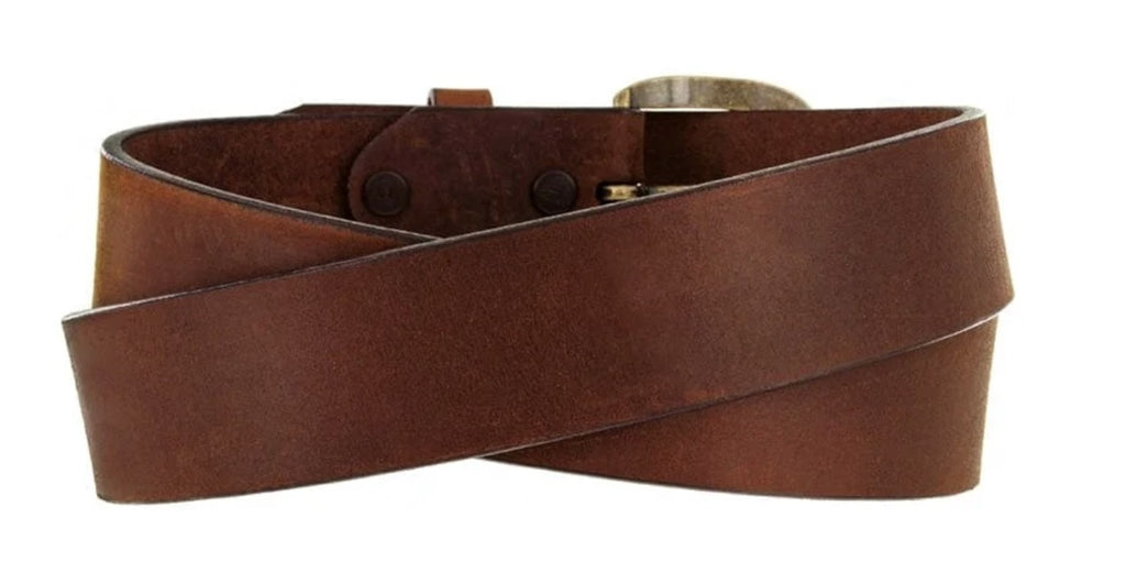 Men's Justin Work Basic Belt, Bark 232BD