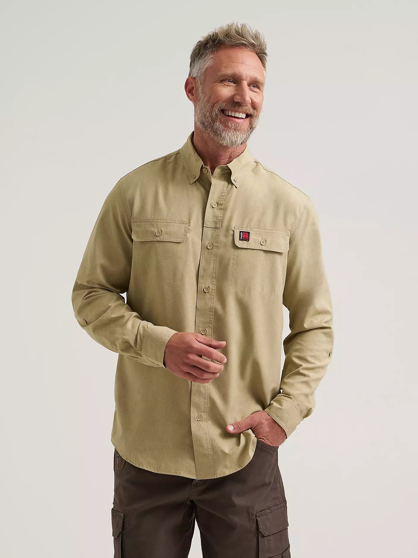 Wrangler Men's RIGGS Workwear® Lightweight Vented Work Shirt, 2374603
