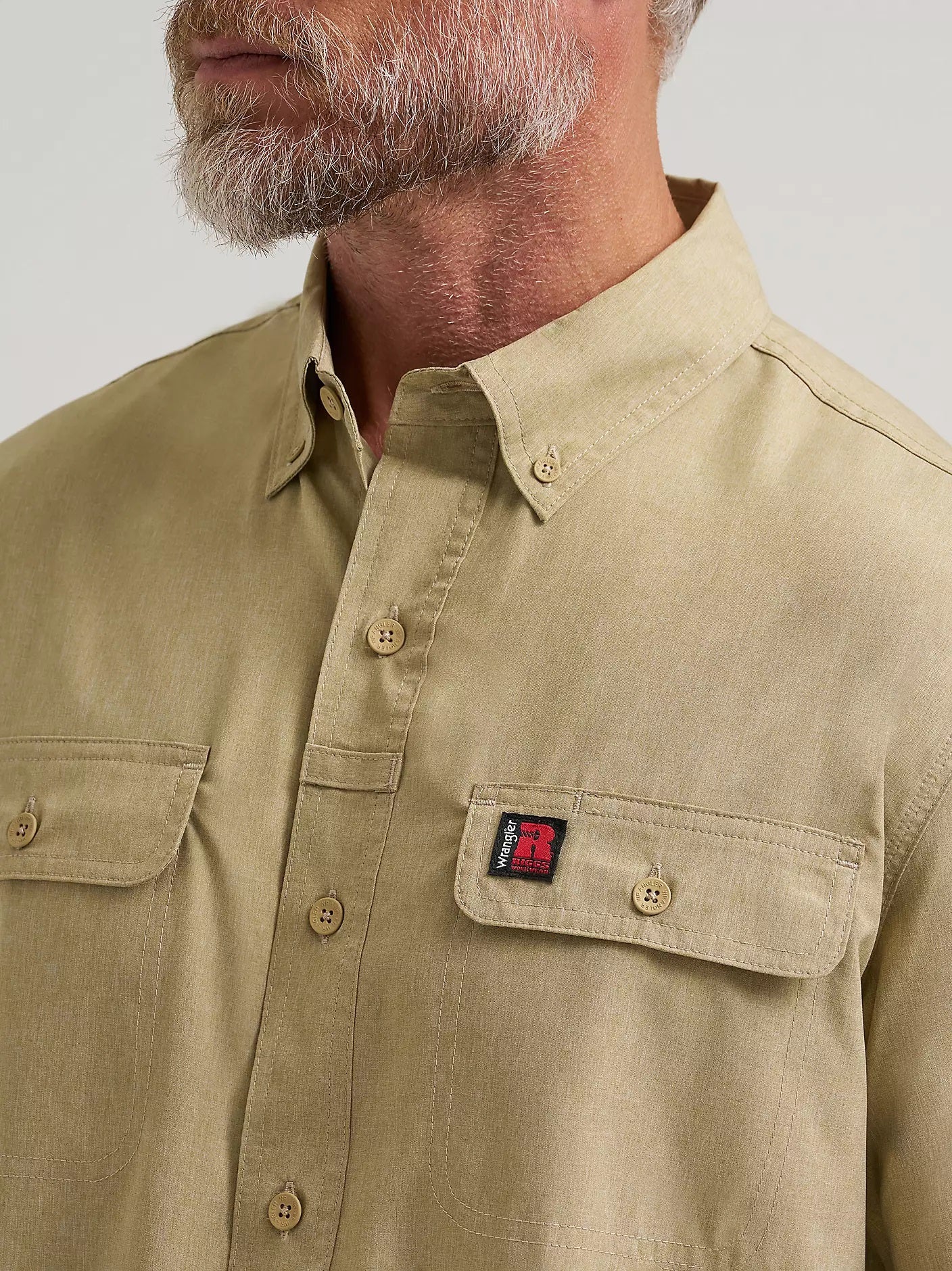 Wrangler Men's RIGGS Workwear® Lightweight Vented Work Shirt, 2374603