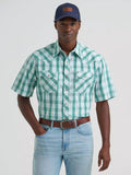 Wrangler Men's 20X® Competition Advanced Comfort Short Sleeve Western Snap Shirt, 2378710