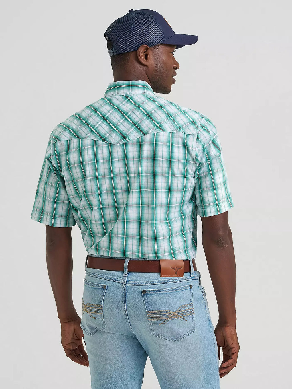 Wrangler Men's 20X® Competition Advanced Comfort Short Sleeve Western Snap Shirt, 2378710