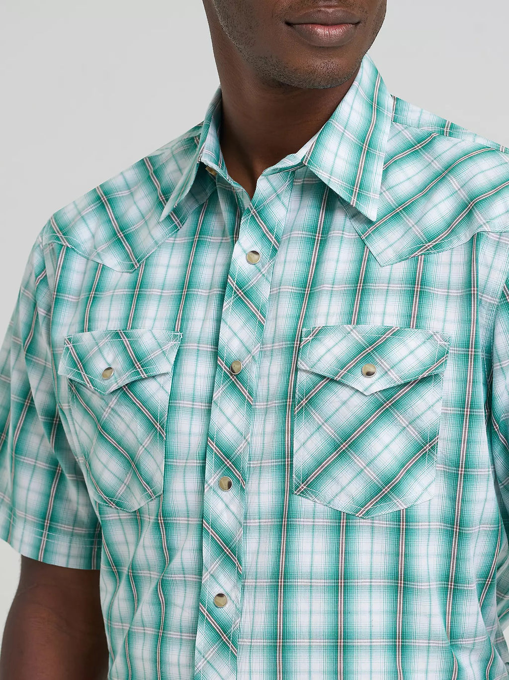 Wrangler Men's 20X® Competition Advanced Comfort Short Sleeve Western Snap Shirt, 2378710
