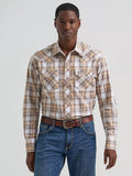 Wrangler Men's Retro® Long Sleeve Sawtooth Snap Pocket Western Shirt, 2378927