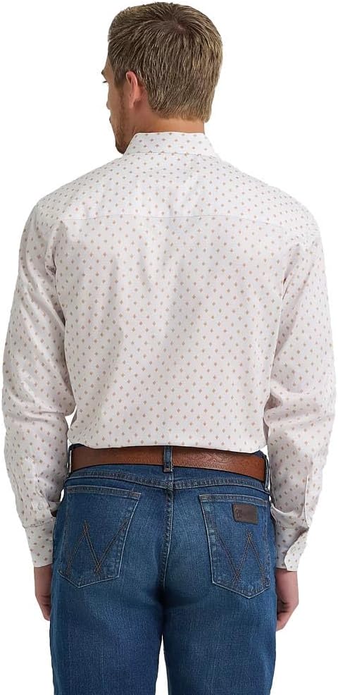 Wrangler Men's Cody Johnson One Pocket Button Down Shirt, 2378972