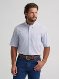Wrangler® George Strait™ Short Sleeve Two Pocket Button Down Shirt, Red Dot 2379059