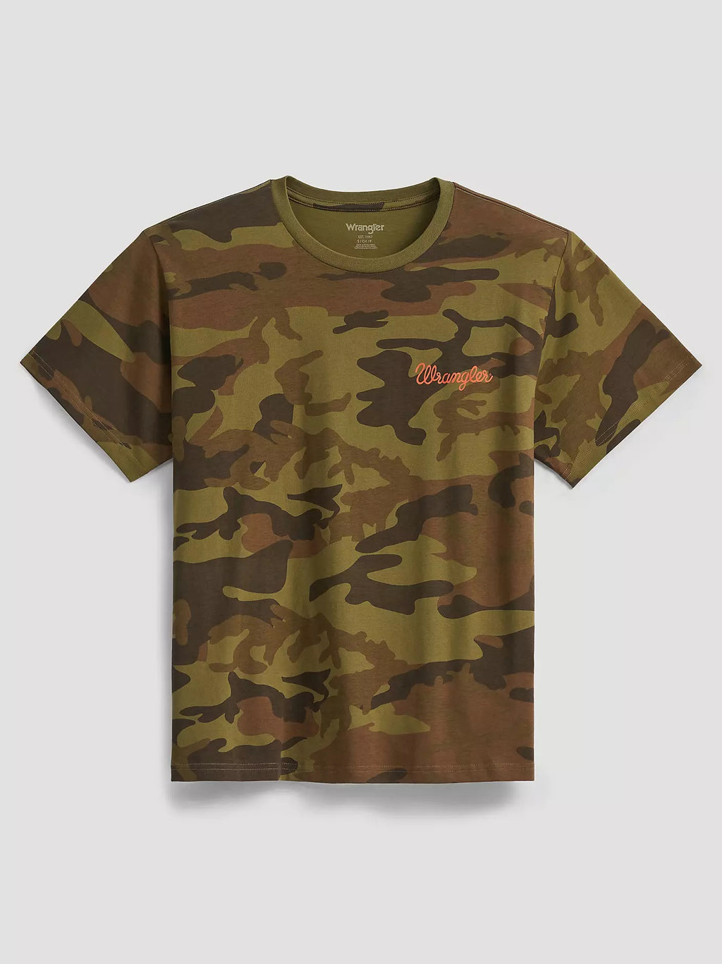Wrangler Women's Cowboy Camo Girlfriend Graphic Tee, 384029