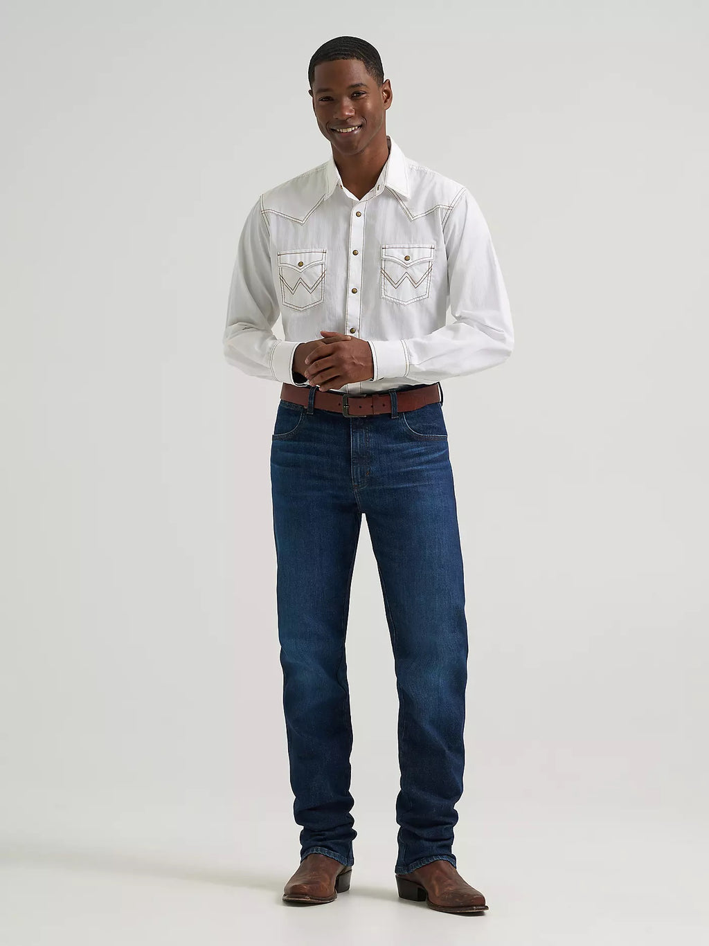 Wrangler Men's Retro® Slim Fit Straight Leg Jean, Ridge 385329