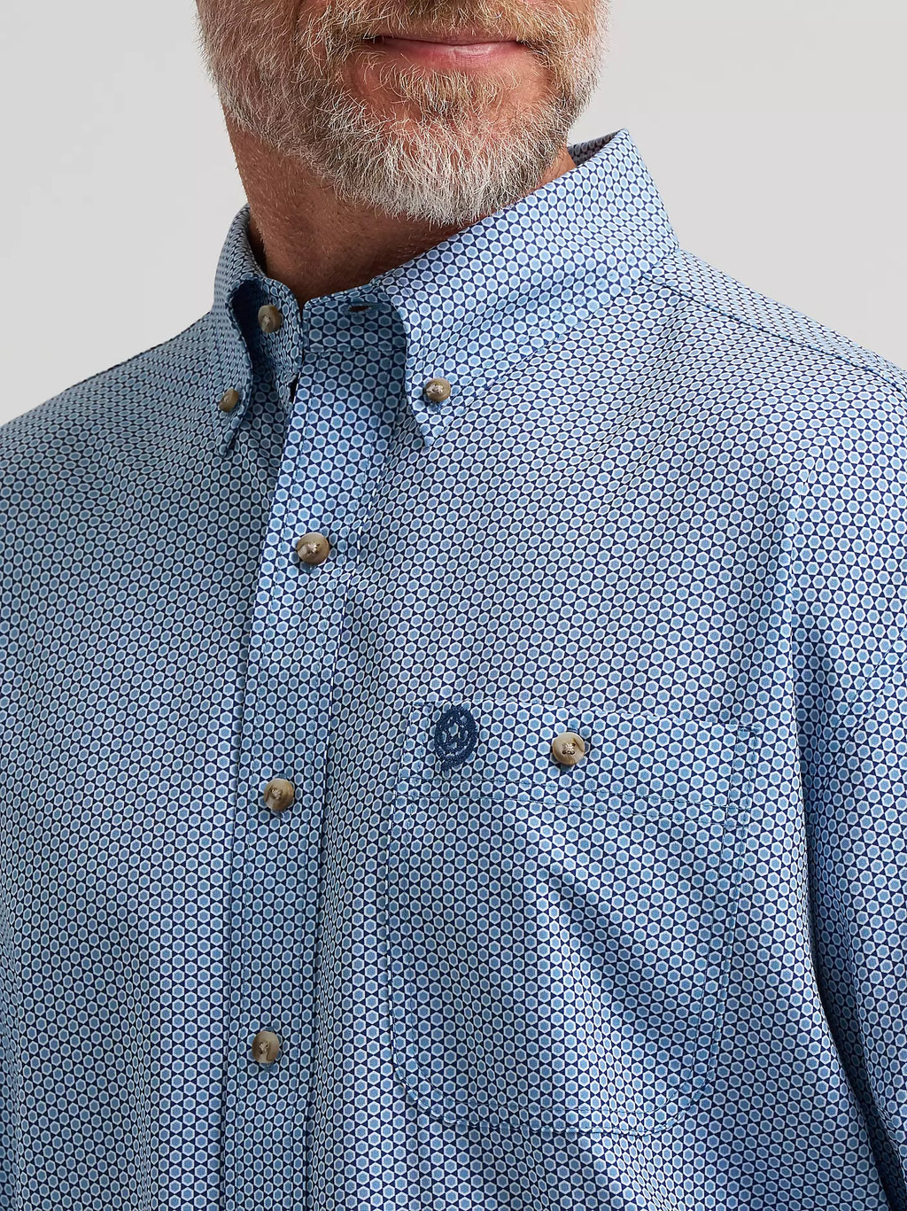 Wrangler Men's George Strait™ Performance Button Down Shirt, 385377
