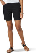 Lee Women's Legendary 7" Chino Walkshort, Black 4622101