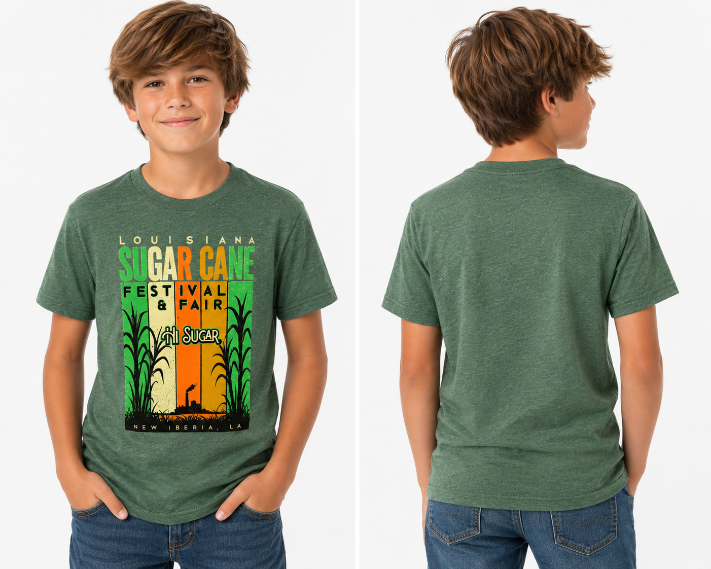 Sugarcane Festival Kids' Fine Jersey Tee