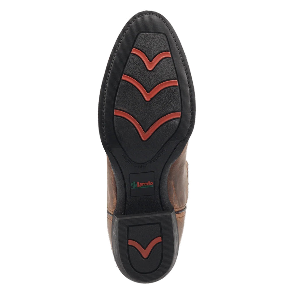 Laredo Men's Birchwood Round Toe Pull On Casual Boots, 62452