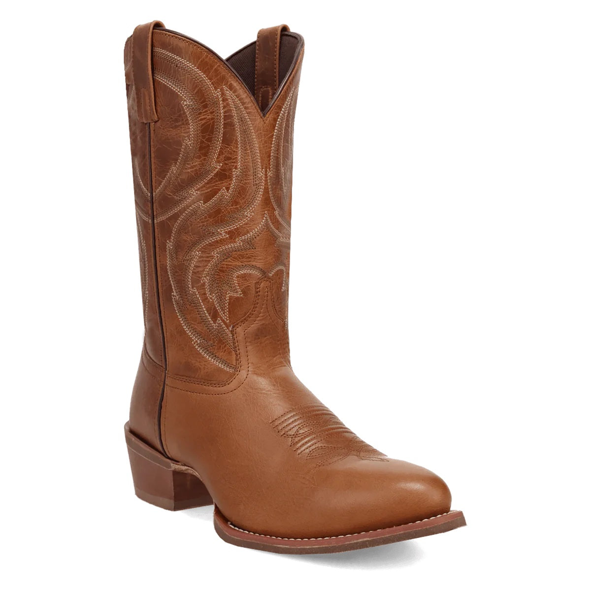 Laredo Men's Novak Embroidered Round Toe Pull On Casual Boots, 70011