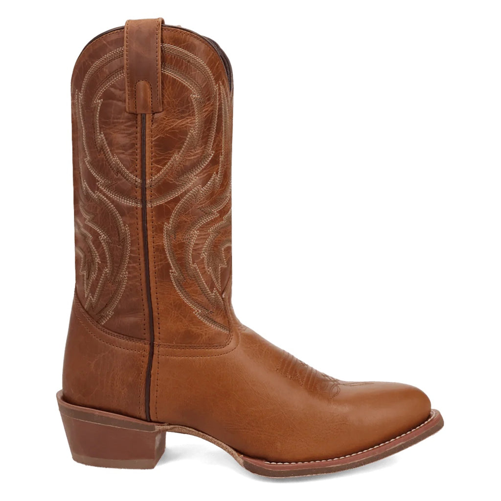 Laredo Men's Novak Embroidered Round Toe Pull On Casual Boots, 70011