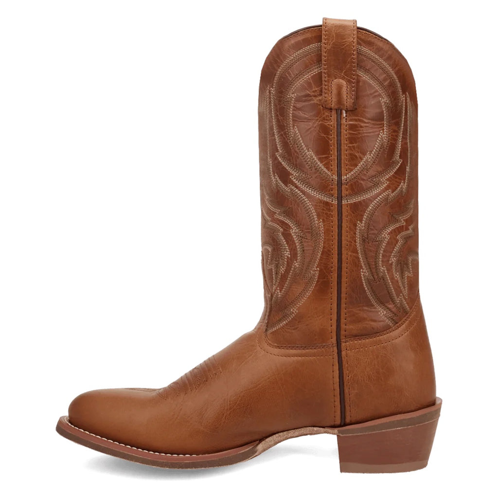 Laredo Men's Novak Embroidered Round Toe Pull On Casual Boots, 70011