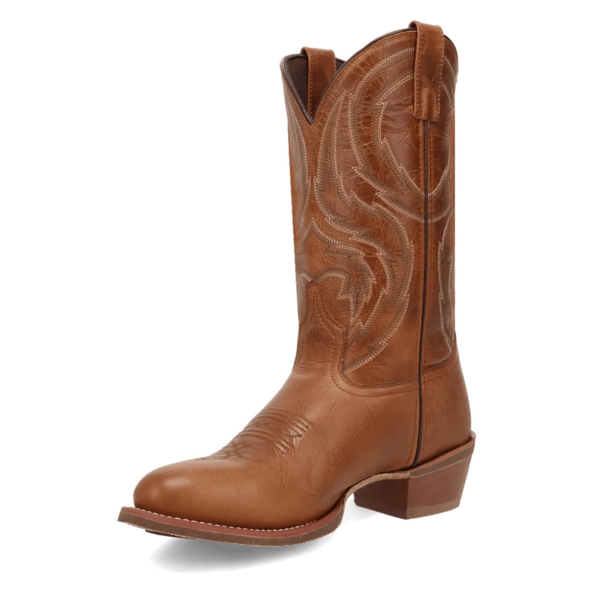 Laredo Men's Novak Embroidered Round Toe Pull On Casual Boots, 70011