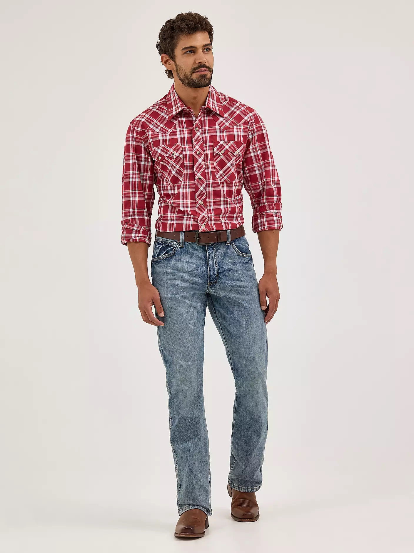 Wrangler® Men's Wrangler Retro® Slim Fit Bootcut Jean, Greeley 77MWZGL